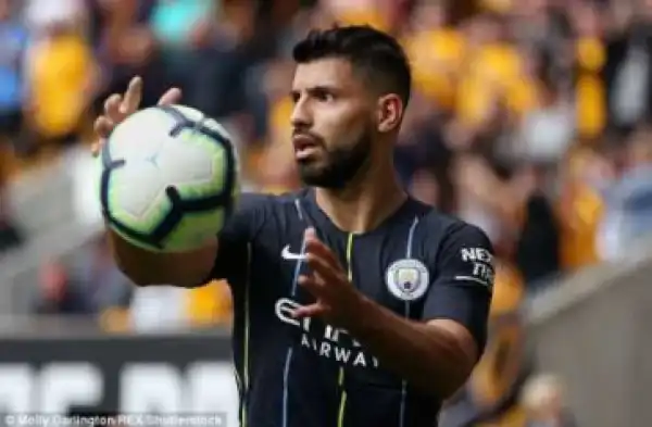 Star Player, Sergio Aguero Caught Smoking Shisha With 18-Year-Old Girl (Photos)